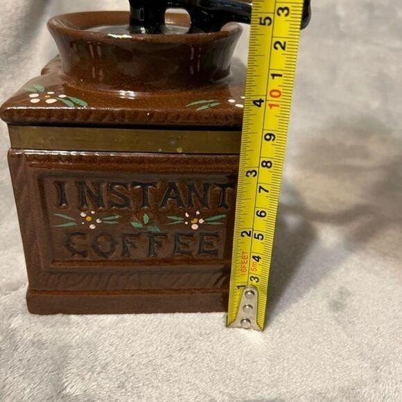 Vintage 'instant coffee' container faux grinder Lipper & Mann Creations - Picture 6 of 11